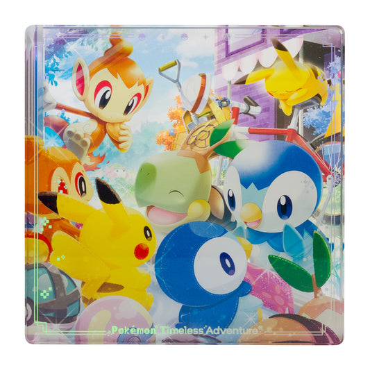 Pokemon Timeless Adventure Sinnoh Acrylic Block