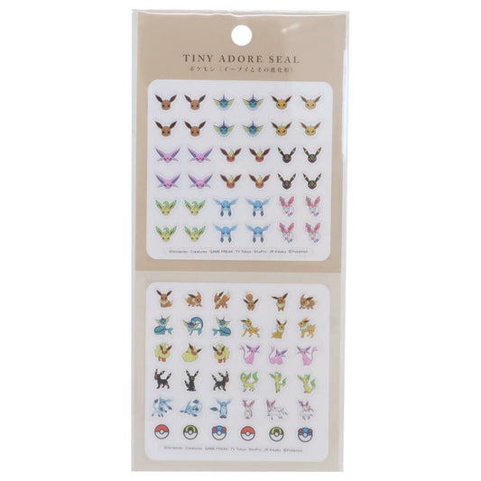 Pokemon Tiny Adore Stickers Eeveelutions