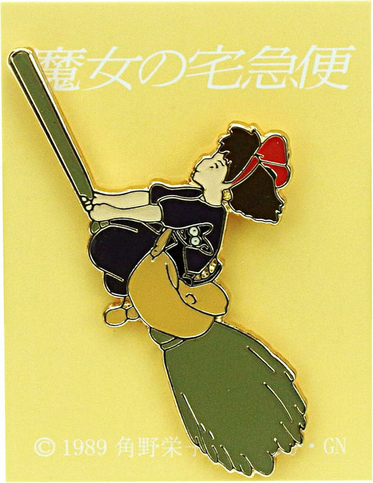 Kiki's Delivery Service Pin Witch Broom