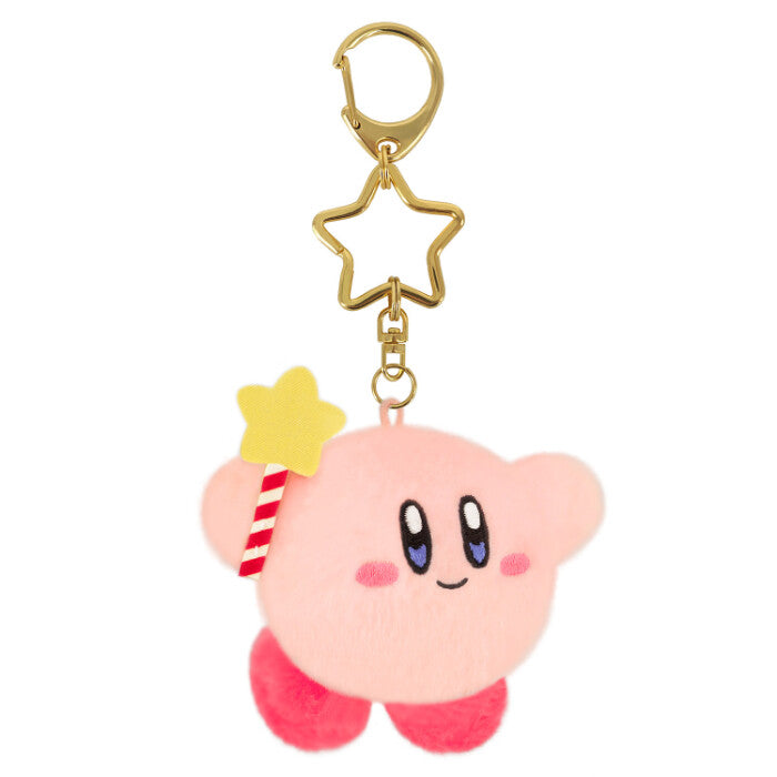 Kirby Mini Mofu KMF01 Star Rod Mascot Keychain Plush