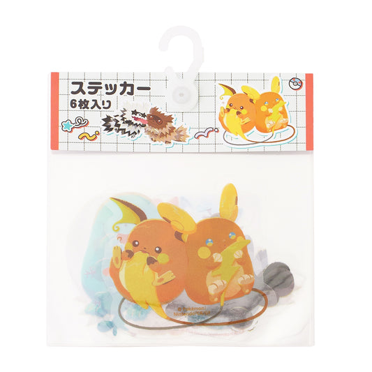 Pokemon Perfect Pair Set of 6 Die-cut Stickers