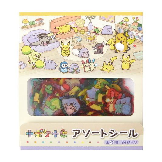 Pokemon Ten Colors Assorted Stickers