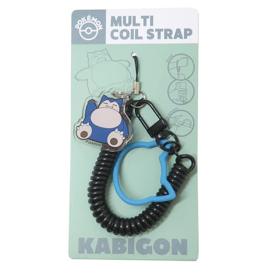 Pokemon Snorlax Multi-Coil Smartphone Strap