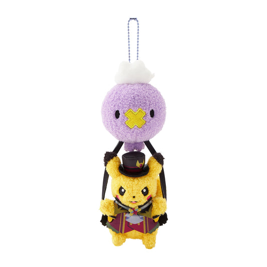 Pokemon Halloween Ghost Chateau Pikachu & Drifloon Mascot