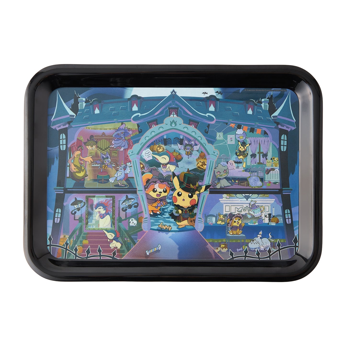 Pokemon Halloween Ghost Chateau Melamine Tray