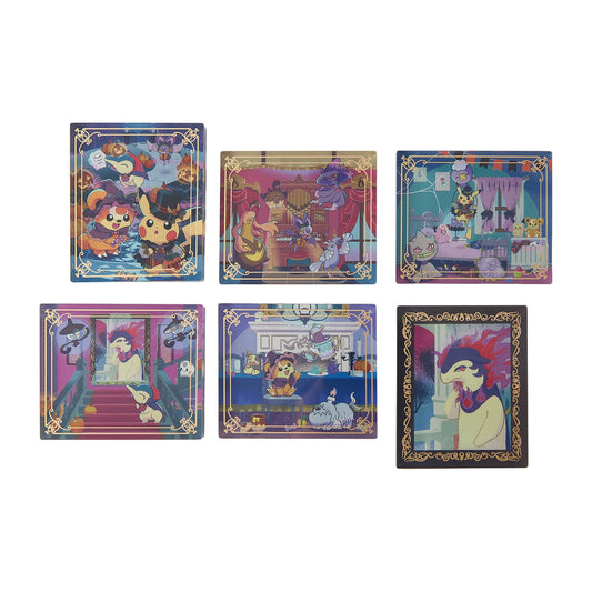 Pokemon Halloween Ghost Chateau Magnet Collection