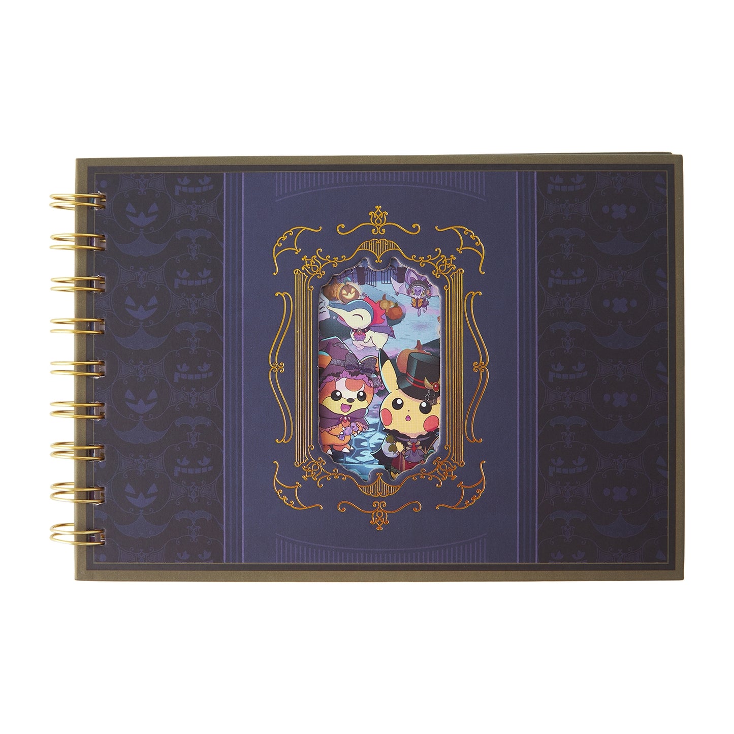Pokemon Halloween Ghost Chateau B6 Windowed Ring Notebook