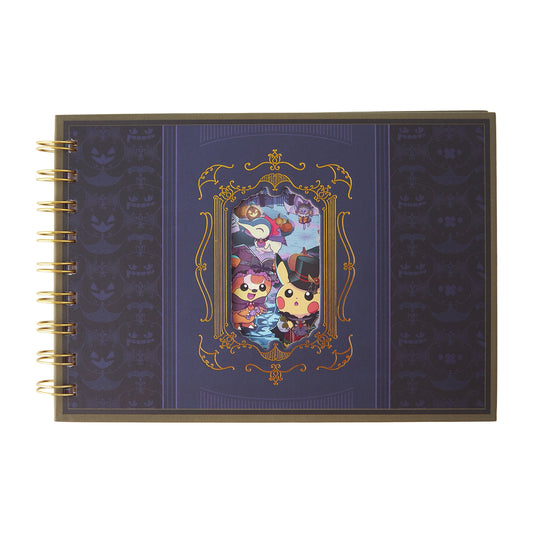 Pokemon Halloween Ghost Chateau B6 Windowed Ring Notebook