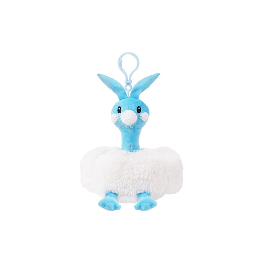 Pokemon Fluffy Good Fortune Series Altaria Mascot Plush Keychain
