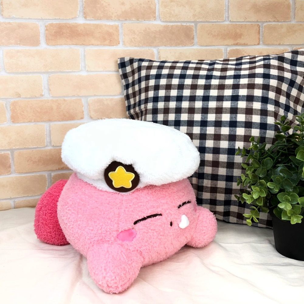 Kirby Cafe Sleeping Kirby Plush