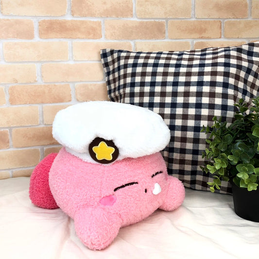 Kirby Cafe Sleeping Kirby Plush