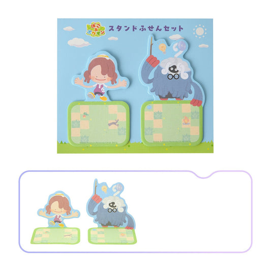 Pokemon Pokopia Ditto & Professor Tangrowth Stand Sticky Note Set