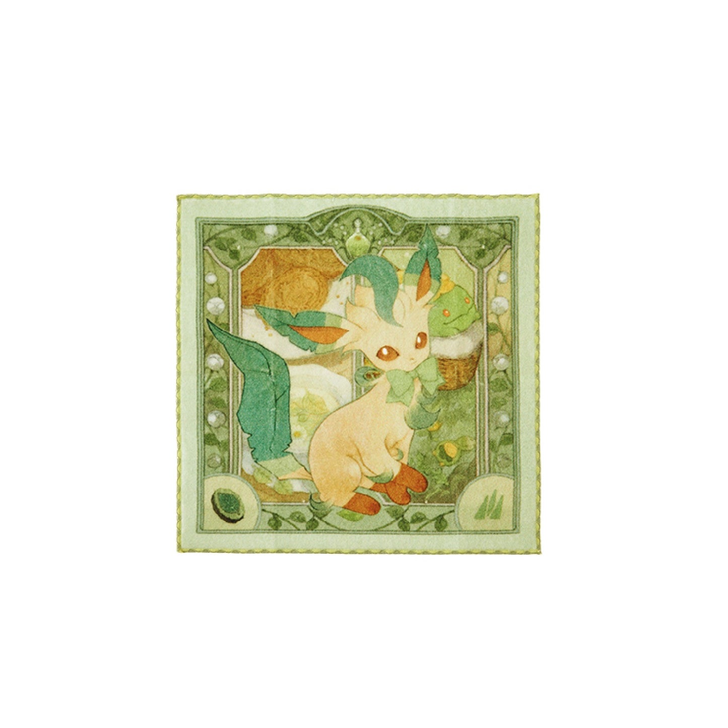 Pokemon Eevee Collection Hand Towel Leafeon