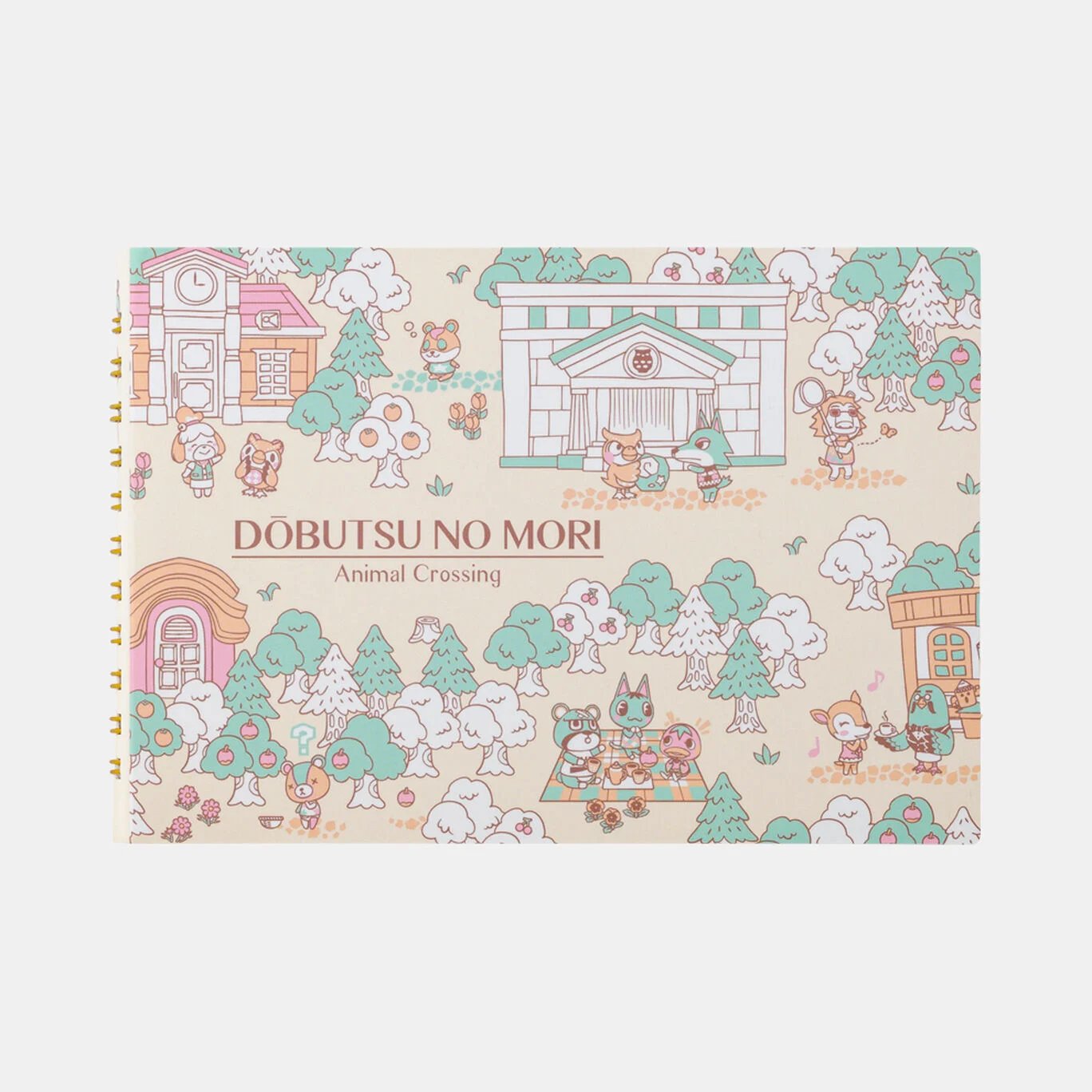 Animal Crossing Croquis Ring Notebook