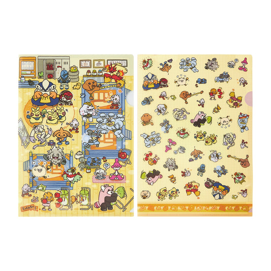 Pokemon Tokkunchu A4 Clear File 2pc Set