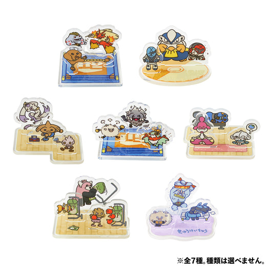 Pokemon Tokkunchu Mini Acrylic Stand Collection
