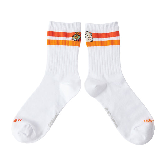 Pokemon Tokkunchu Primeape & Hawlucha Middle Socks (23-25cm)