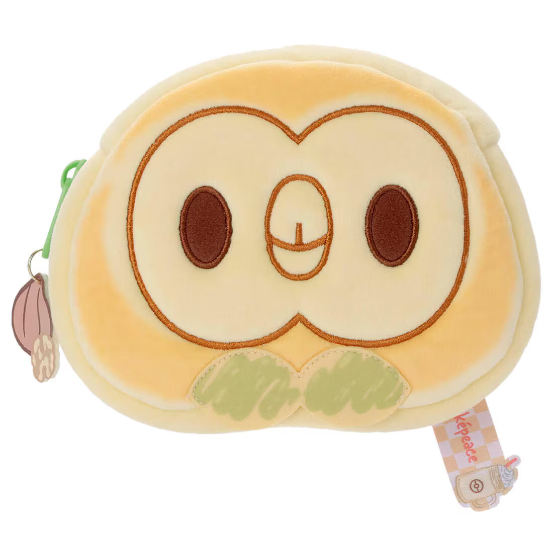 Pokemon PokePeace Pancake Style Rowlet Pouch