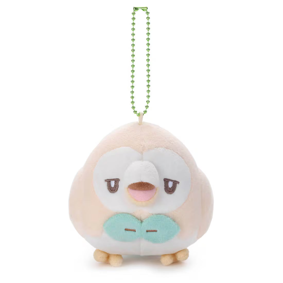 Pokemon PokePeace Funny Faces Ball Chain Rowlet Mascot