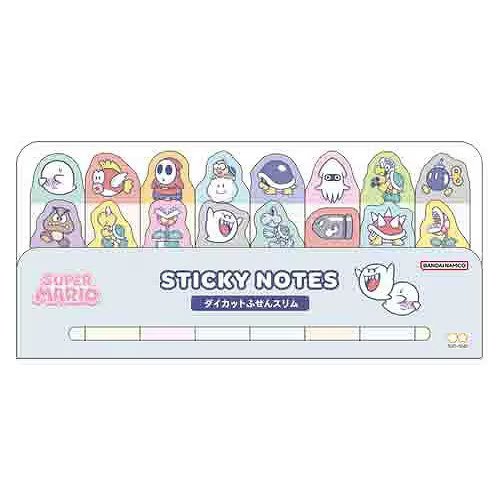 Super Mario Enemy Limited Edition Die-cut Slim Sticky Notes
