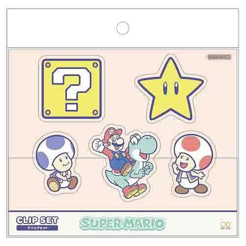 Super Mario Limited Acrylic Clip Set of 5