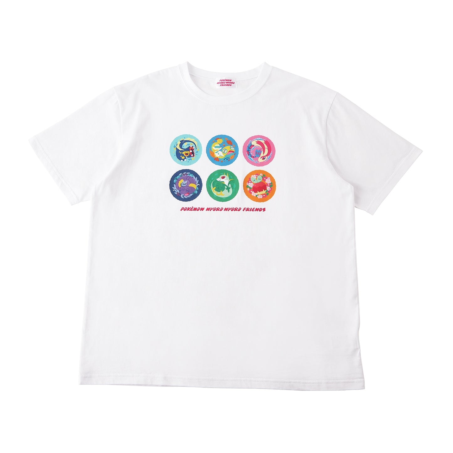 Pokemon Nyoro Nyoro Friends T-shirt Coiling Free