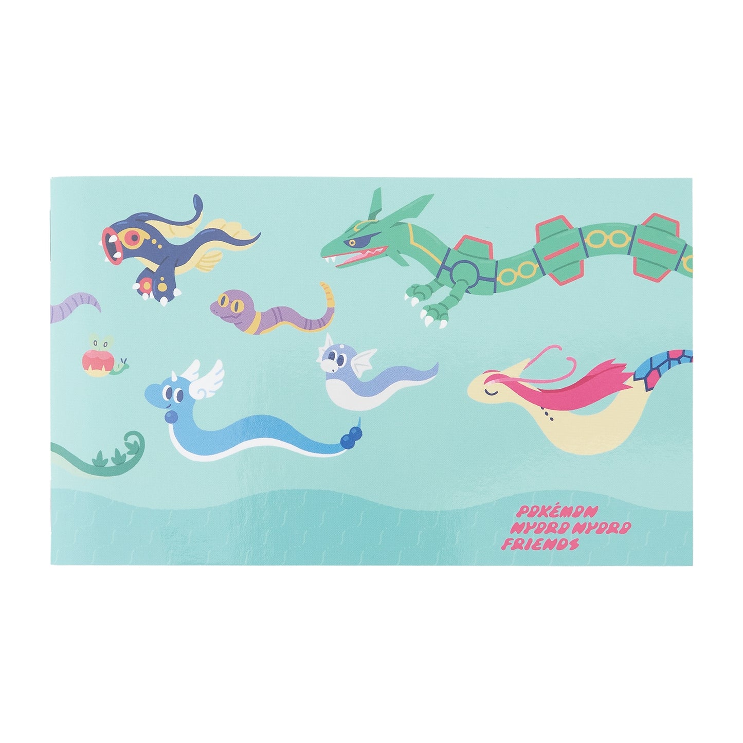 Pokemon Nyoro Nyoro Friends Horizontal Notebook