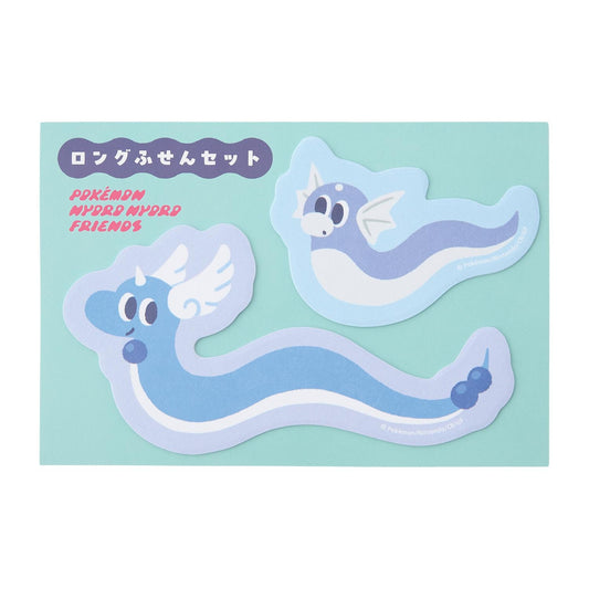 Pokemon Nyoro Nyoro Friends Long Sticky Note Set
