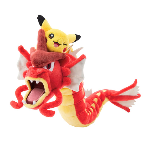 Pokemon Hiroshima Shiny Gyarados & Pikachu Plush