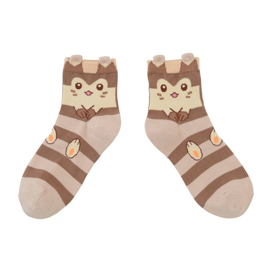 Pokemon Center Socks with Ears Furret