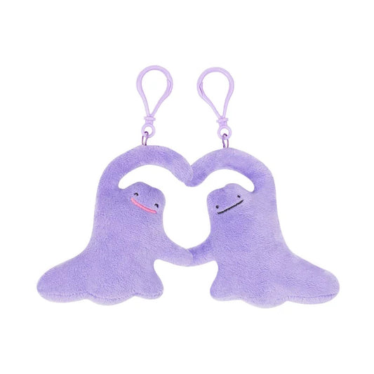 Pokemon Ditto Lifestyle Magnetic Plush Keychain Set
