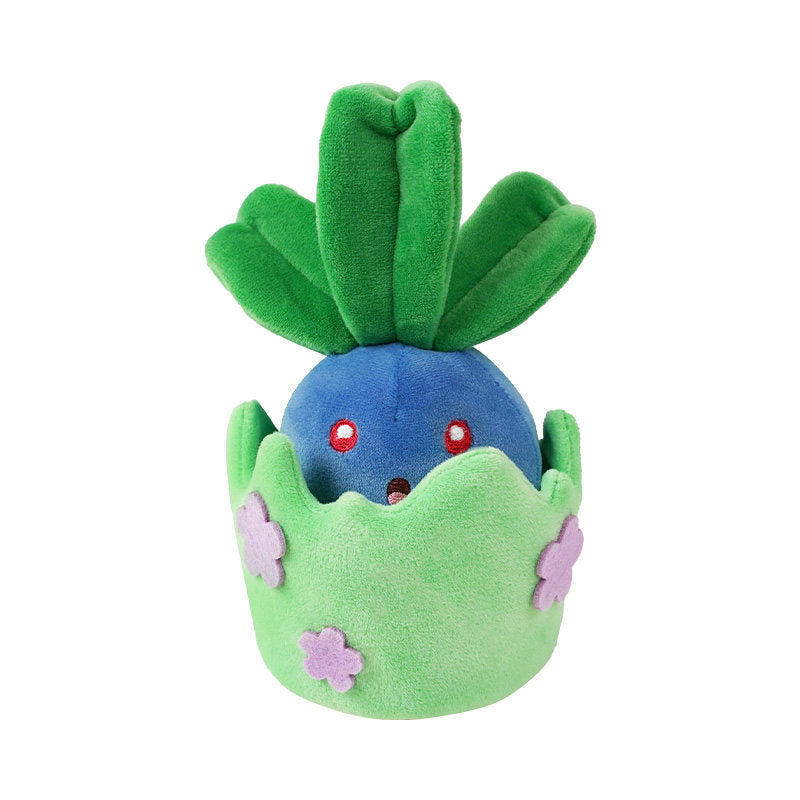 Pokemon Grass-type Adventure Oddish Mascot Keychain Plush