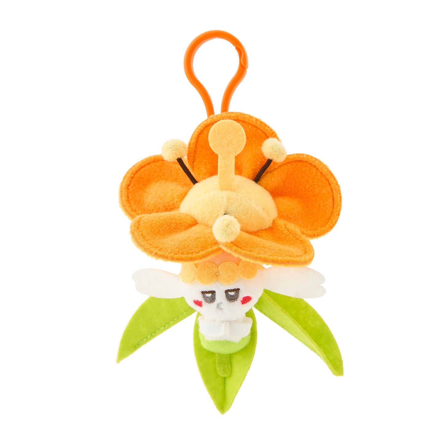 Pokemon Midarezaki Flabébé Orange Flower Mascot Plush