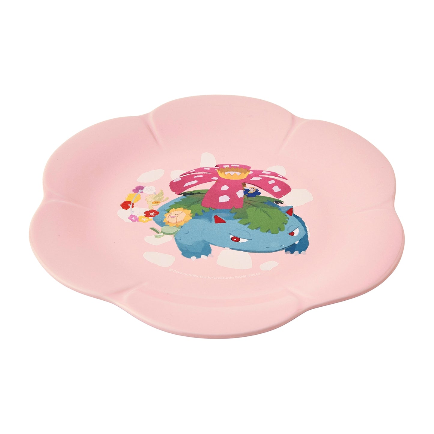 Pokemon Midarezaki Flower-shaped Plate (L)