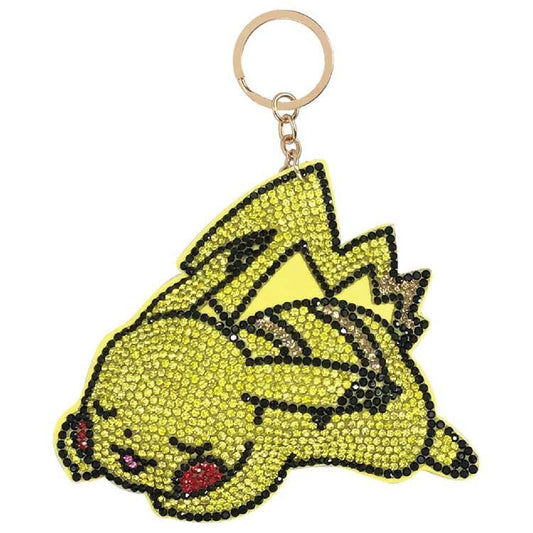 Pokemon Rhinestone Cleaner Sleeping Pikachu Mascot