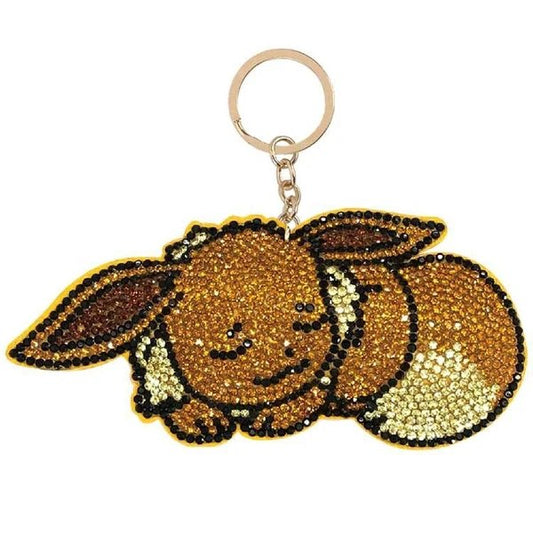 Pokemon Rhinestone Cleaner Sleeping Eevee Mascot