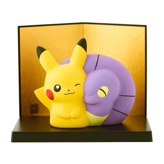 Pokemon Ceramic Ornament Pikachu and Ekans