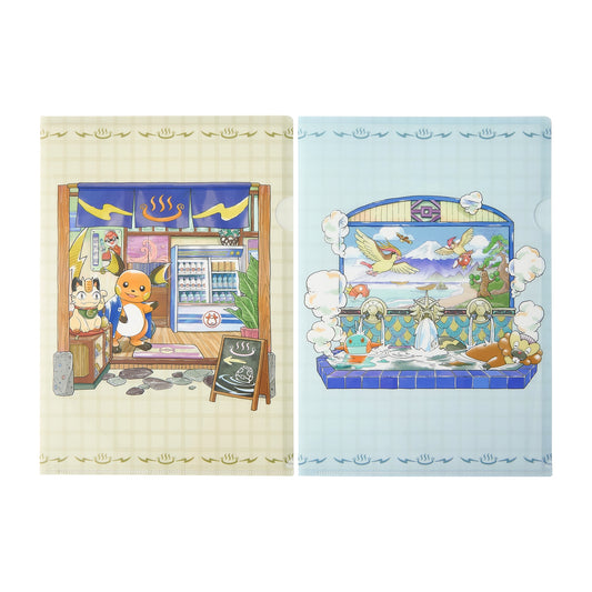 Pokemon Sento A4 Clear File Set of 2