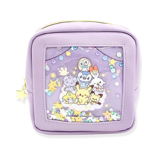 Pokemon Poke Peace Purple Starry Sky Box Pouch