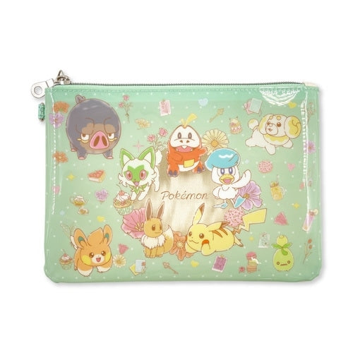 Pokemon Flower Flat Pouch