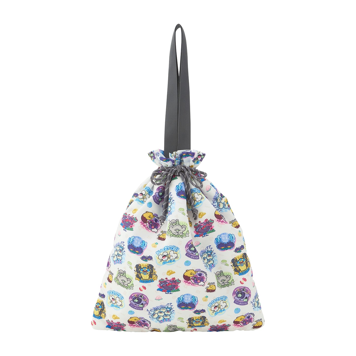 Pokemon Mogu Mogu Watching Drawstring Tote Bag