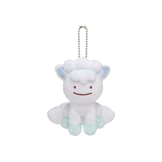 Pokemon Ditto Transformation Series Alolan Vulpix Plush Keychain