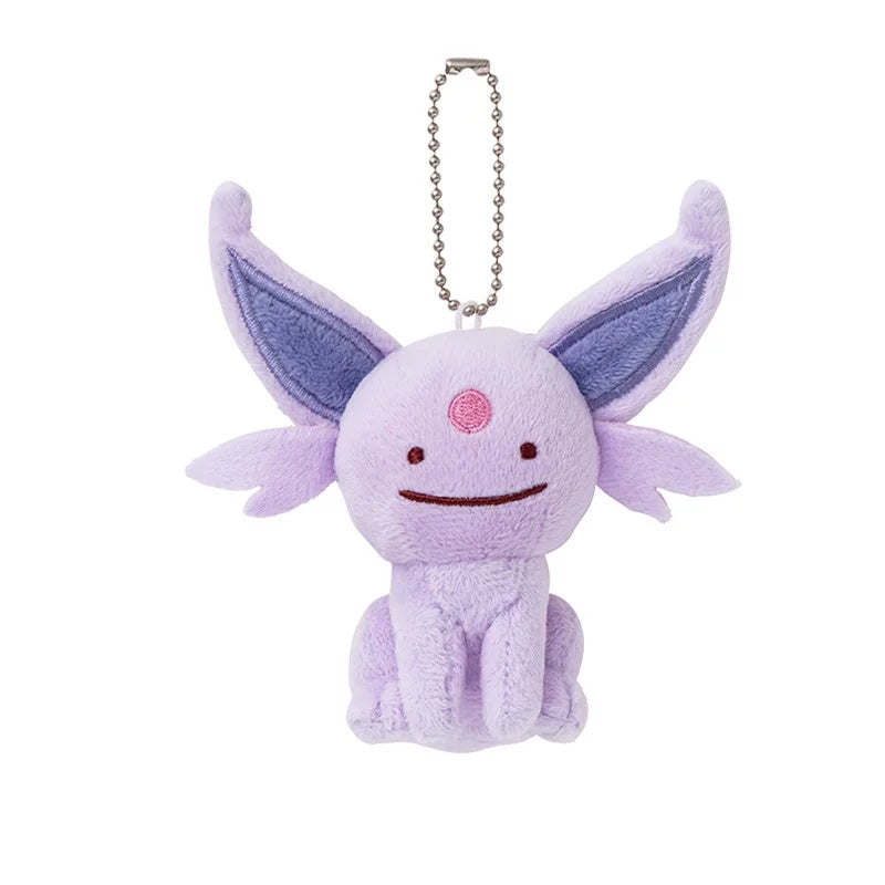 Pokemon Ditto Transformation Series Espeon Plush Keychain