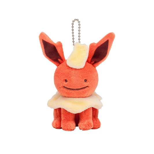 Pokemon Ditto Transformation Series Flareon Plush Keychain