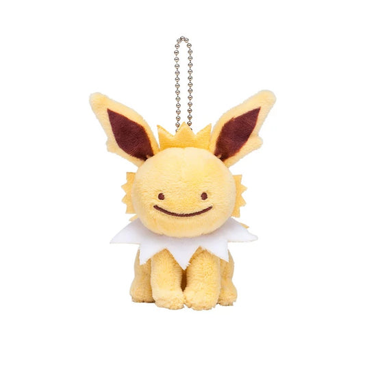 Pokemon Ditto Transformation Series Jolteon Plush Keychain