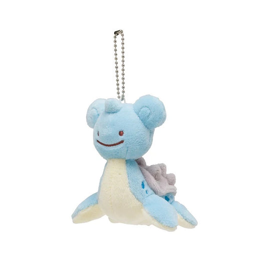 Pokemon Ditto Transformation Series Lapras Plush Keychain