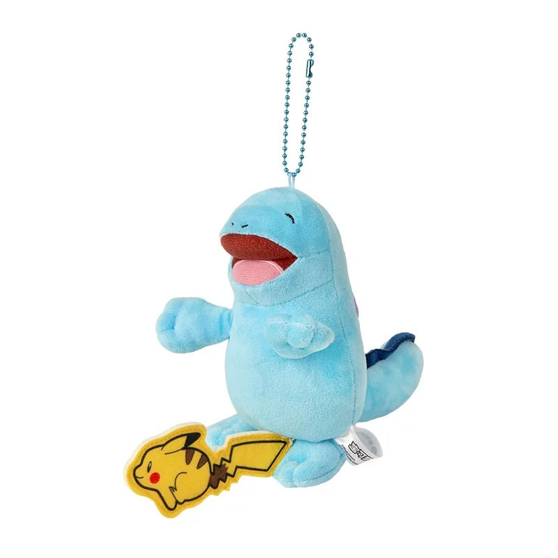 Pokemon Splashing Fun Series Quagsire Plush Keychain