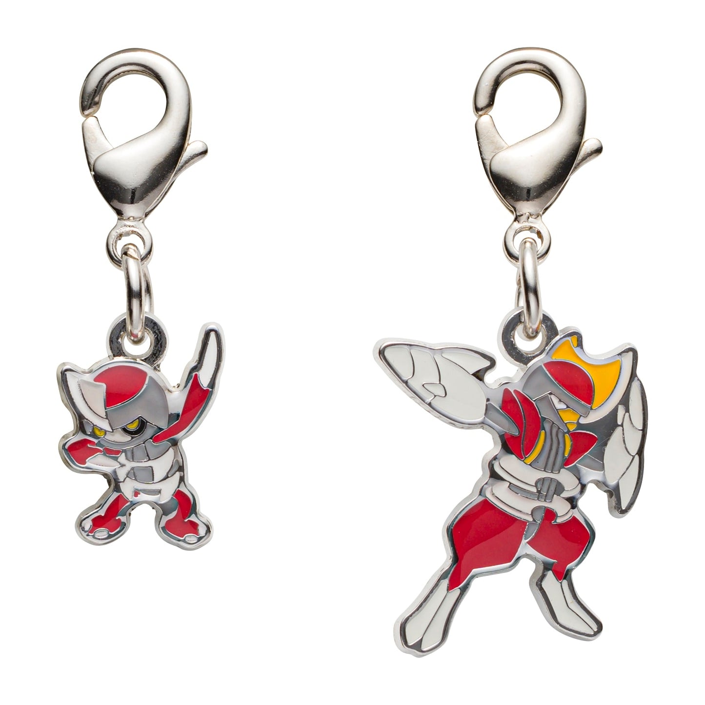 Pokemon National Pokedex Metal Charm 624, 625 Pawniard, Bisharp
