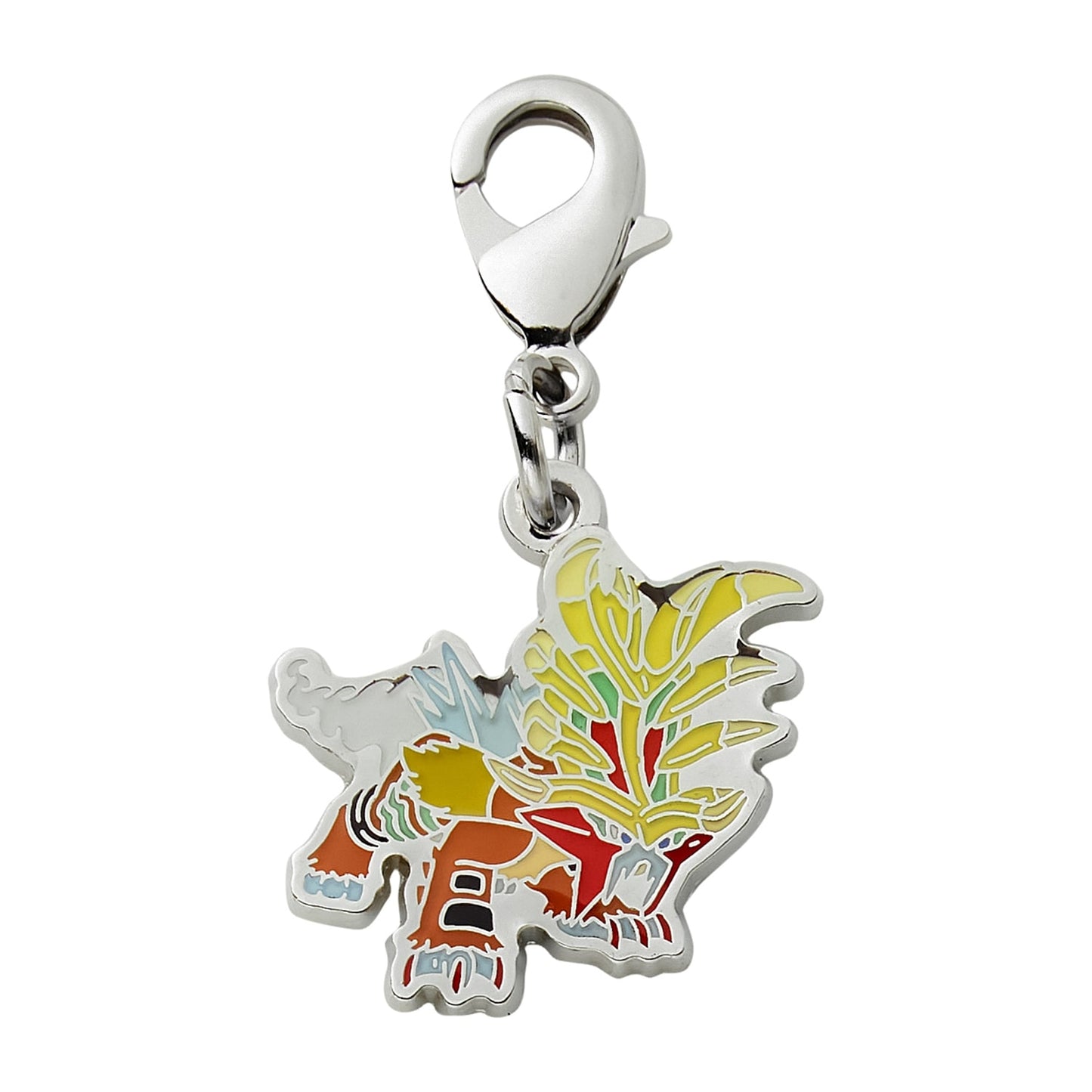 Pokemon National Pokedex Metal Charm 1020 Gouging Fire