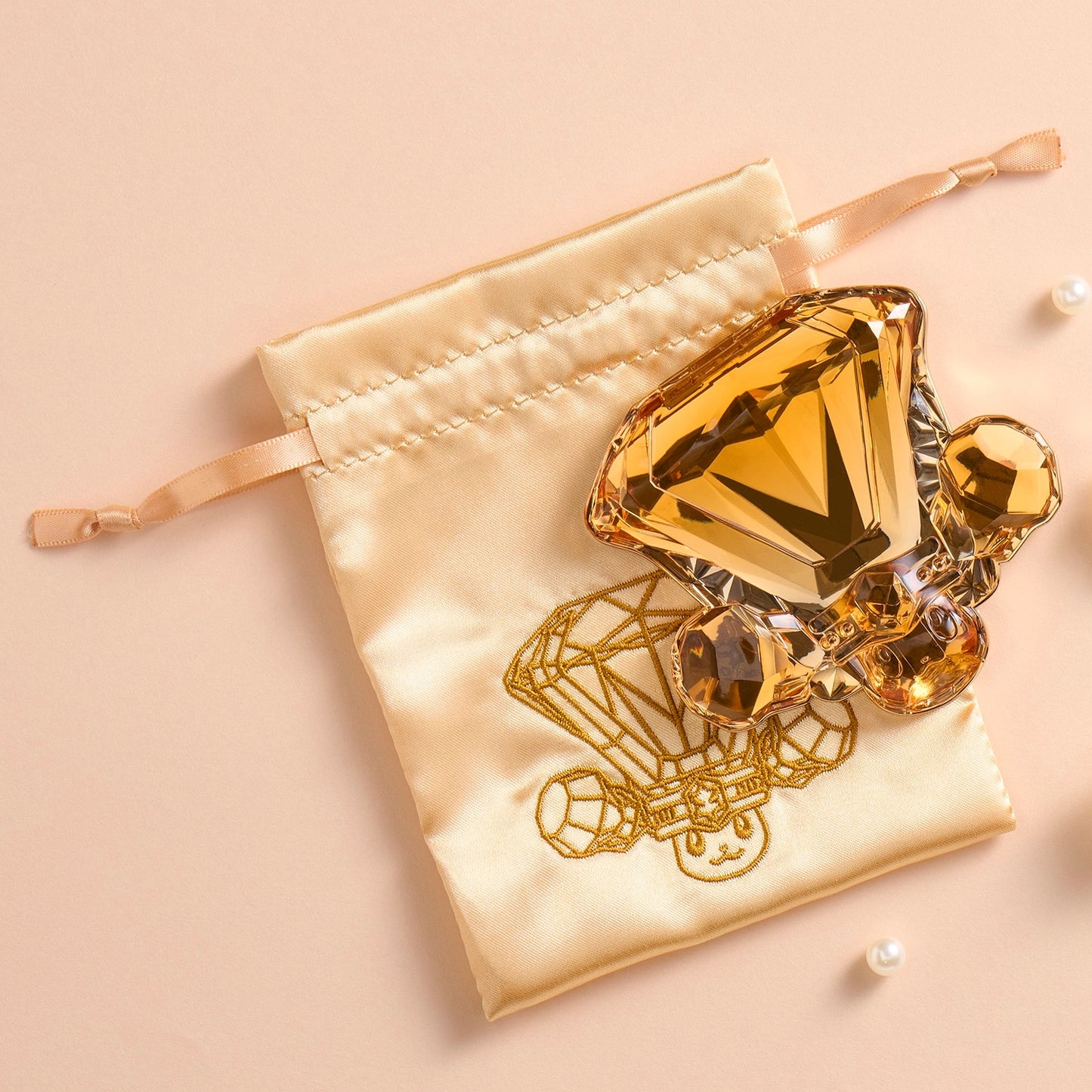 Pokemon Accessory Normal Terastal Eevee Die-Cut Sparkling Mirror
